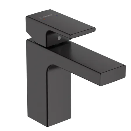 Hansgrohe Vernis Shap Смеситель для раковины, излив, цвет: матовый черный