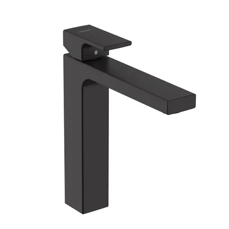 Hansgrohe Vernis Shap Смеситель для раковины, излив, цвет: матовый черный