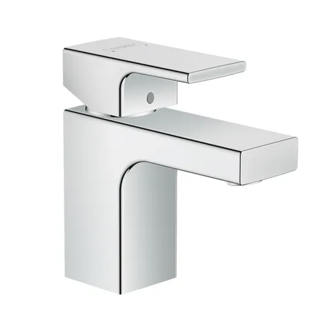Hansgrohe Vernis Shap Смеситель для раковины, излив, с донным клапаном, цвет: хром