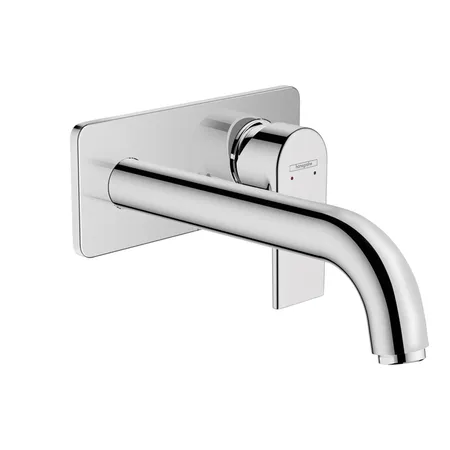 Hansgrohe Vernis Shap Смеситель для раковины, настенный, излив, внешняя часть, цвет: хром