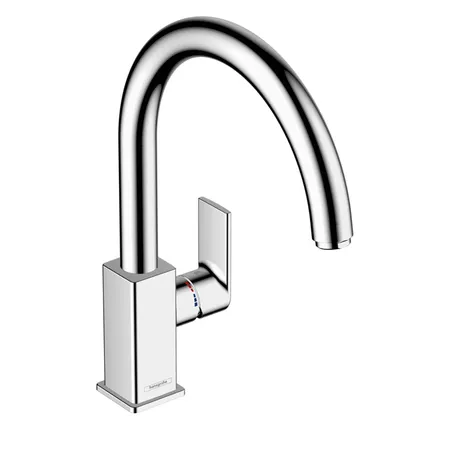 Hansgrohe Vernis Shape M35 Смеситель кухонный, однорычажный, излив, цвет: хром