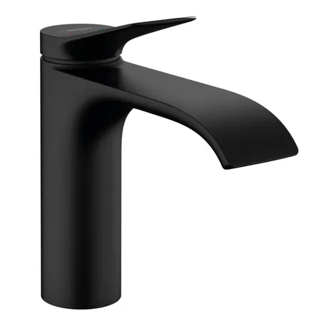 Hansgrohe Vivenis Смеситель для раковины, 1 отв, без донного клапана, цвет: черный матовый