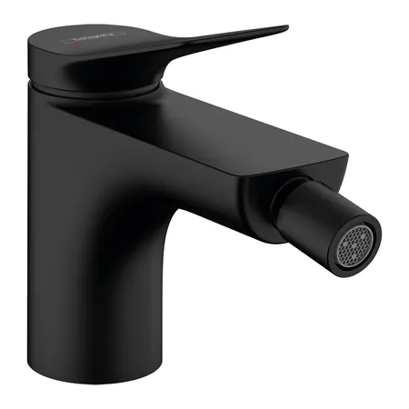 Hansgrohe Vivenis Смеситель для биде, на 1 отв, с донным клапаном, цвет: черный матовый