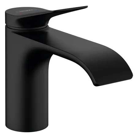 Hansgrohe Vivenis Смеситель для раковины, на 1 отв, цвет: черный матовый