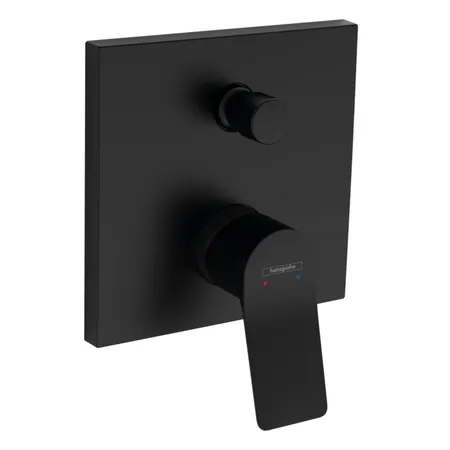 Hansgrohe Vivenis Смеситель для ванны, встраиваемый, цвет: черный матовый