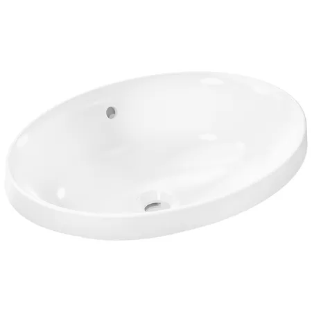Hansgrohe Xuniva D Раковина, встраиваемая, без отв, цвет: белый