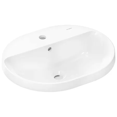 Hansgrohe Xuniva U Раковина, 1 отв, встраиваемая, цвет: белый