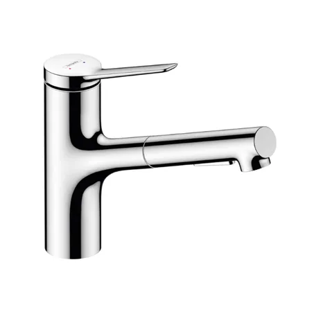 Hansgrohe Zesis Смеситель для кухни, 1 отв, с вытяжным душем, 2jet, цвет: хром