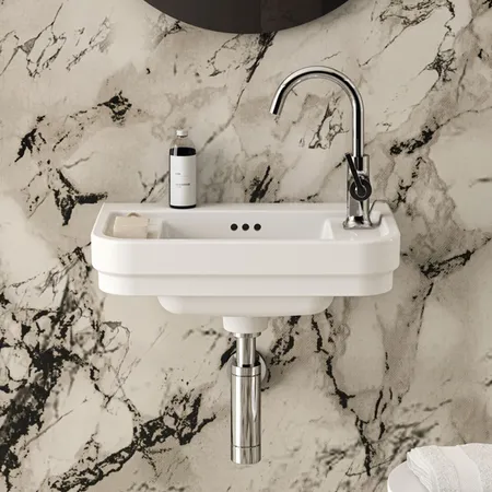 Ideal Standard Calla Раковина, подвесная, с 1 отв, Dx, с крепежом, цвет: белый глянец