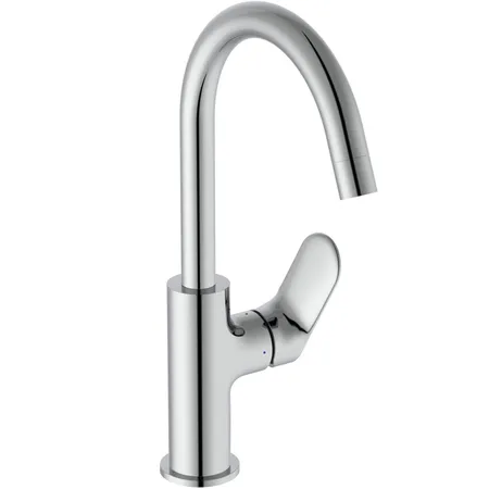 Ideal Standard Ceralife O Смеситель для раковины, на 1 отв, с поворотным изливом, цвет: хром
