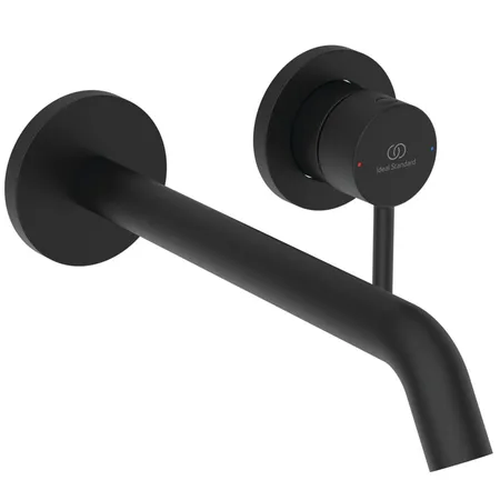 Ideal Standard Ceraline Nuovo Смеситель для раковины, встраиваемым, излив:, цвет: Черный матовый