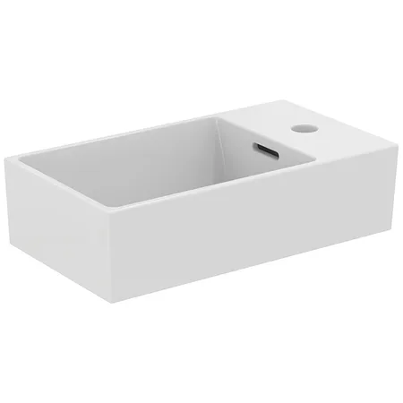 Ideal Standard Extra Раковина, подвесная, с 1 отв, Dx, с крепежом, цвет: белый глянец