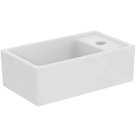 Ideal Standard i.life S Раковина, подвесная, с 1 отв, Dx, без перелива, цвет: белый глянец