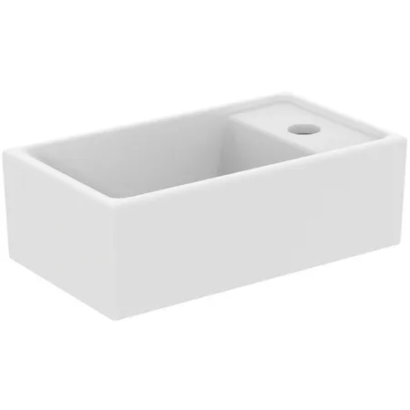 Ideal Standard i.life S Раковина, подвесная, с 1 отв, Dx, без перелива, цвет: белый матовый