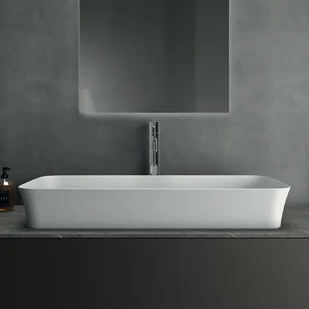 Ideal Standard Ipalyss Раковина накладная, без отв, с крепежом, покрытие: Diamatec® цвет: белый
