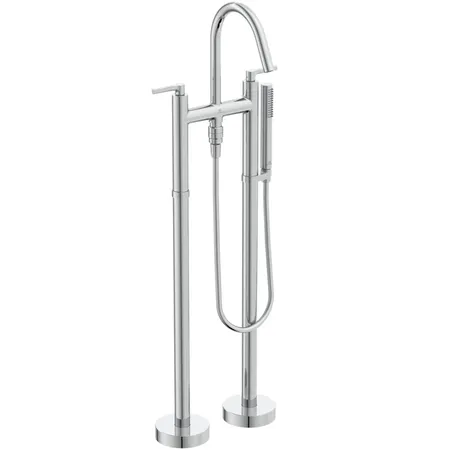 Ideal Standard Joy Neo Смеситель для ванны, напольный, с душевым набором, шлангом IDEALFLEX®, цвет: хром