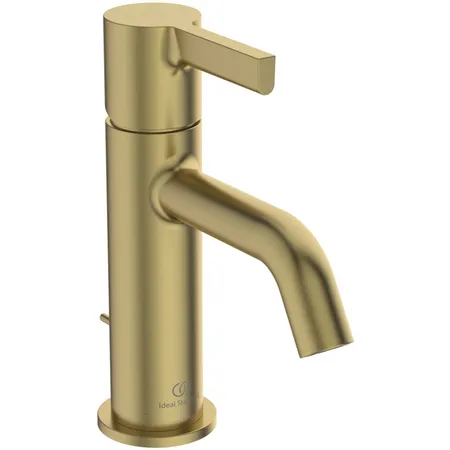 Ideal Standard Joy Смеситель для раковины, на 1 отв, с донным клапаном, цвет: PVD Brushed Gold (Шлифованное Золото)
