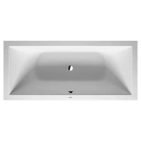 Duravit Vitrium Ванна встраиваемая, с ножками, с2 наклонами для спины, прямоугольная, цвет: белый