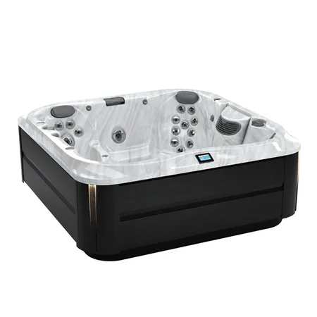 Jacuzzi J375 Минибассейн, стерео, цвет Platinum, внешняя панель New Smoked Ebony