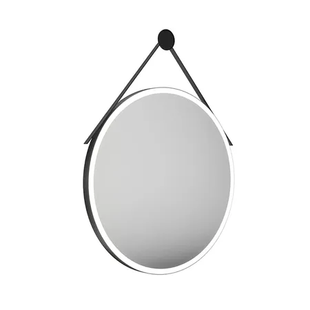 Kerama Marazzi Cono 70 Зеркало, подвесное, цвет: черный матовый