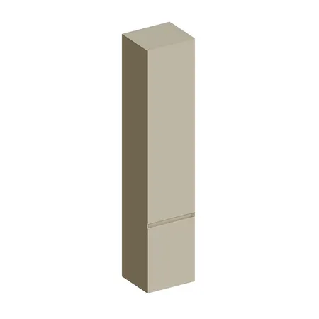 Kerama Marazzi Cubo Пенал подвесной, левый 165, цвет: лимо матовый