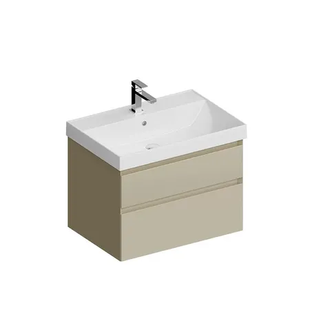 Kerama Marazzi Cubo Тумба подвесная, с ящиками, с ящиками, цвет: лимо матовая