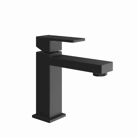Kerama Marazzi Futura Cмеситель для раковины, на 1 отв, цвет: черный матовый