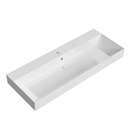 Kerama Marazzi Grande Раковина подвесная, с 1 отв, цвет: белый глянцевая