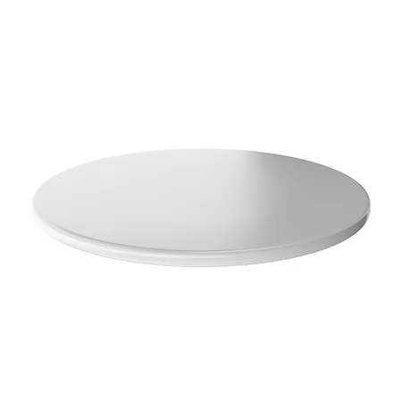 Kerama Marazzi Круглая полка CONO встраиваемая, цвет: белый глянцевый