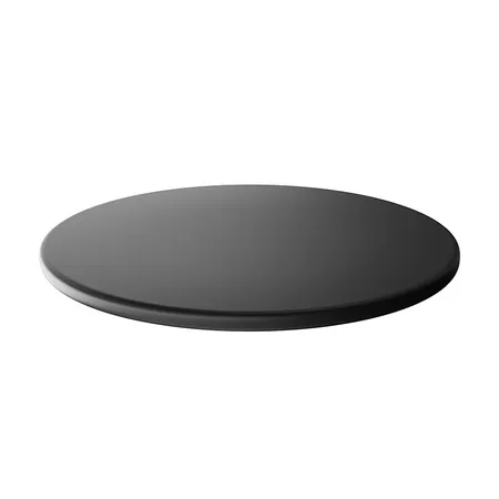 Kerama Marazzi Круглая полка CONO встраиваемая, цвет: черный матовый