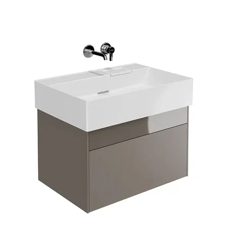 Kerama Marazzi Logica Тумба подвесная, 2 ящика, цвет: песчаный