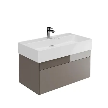 Kerama Marazzi Logica Тумба подвесная, 2 ящика, цвет: песчаный