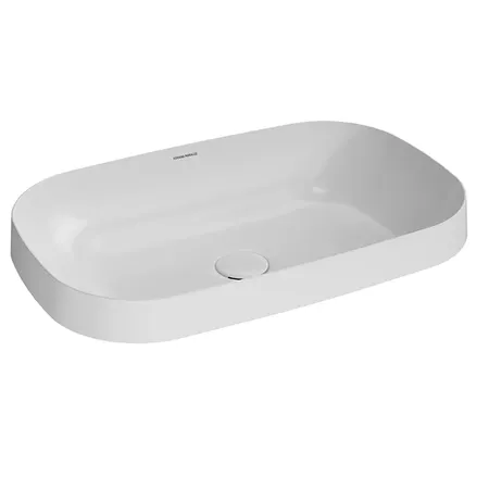 Kerama Marazzi Magica Раковина встраиваемая сверху, без отв, цвет: белый глянцевая