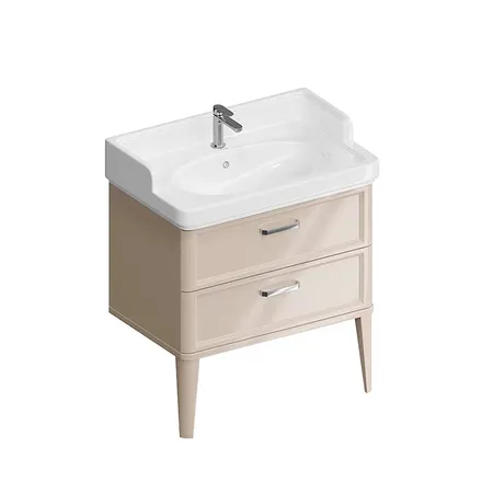 Kerama Marazzi Pompei Тумба подвесная, с 2 ящиками, цвет: камео бежевый глянцевый