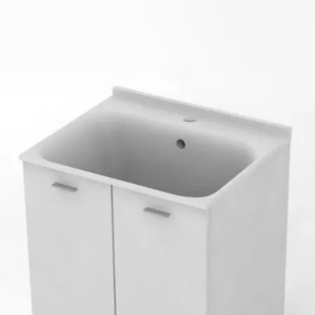Kerasan Aquadom Раковина, 1 отв, цвет: белый