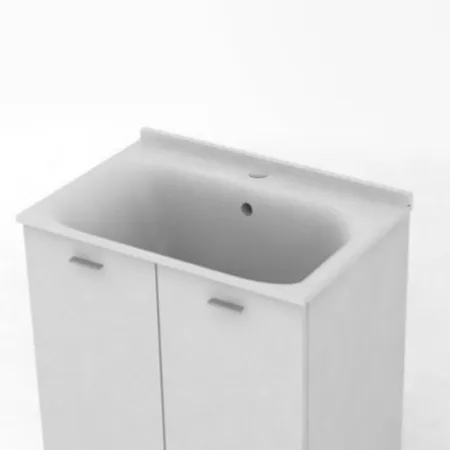 Kerasan Aquadom Раковина, 1 отв, цвет: белый
