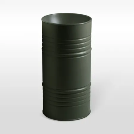 Kerasan Artwork Раковина, без отв, свободностоящая "BARREL", слив в стену, цвет: Verde muschio