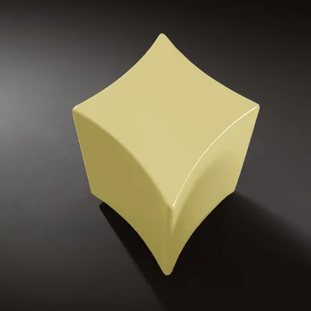 Kerasan Artwork Столик декоративный на стальной основе "QUADRI", напольный, цвет: золото