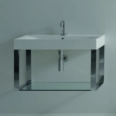 Kerasan Cento Раковина, 1 отв, цвет: белый