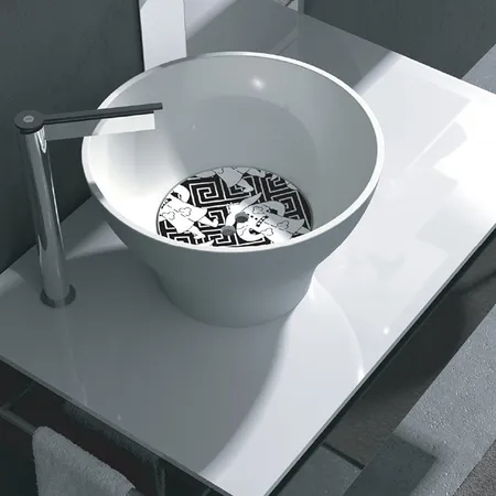 Kerasan Deco Hurricane Раковина, без отв, цвет: белый