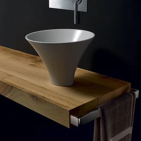 Kerasan Deco Раковина, без отв, цвет: белый