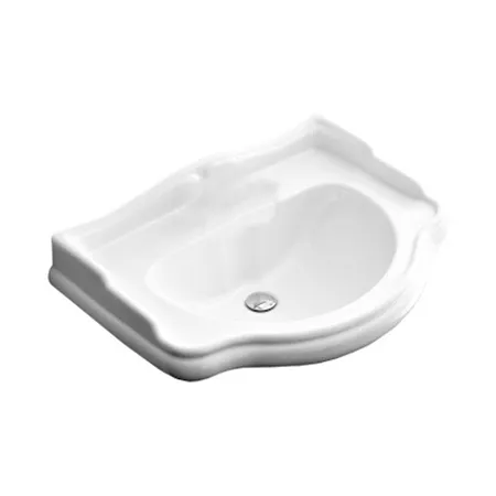 Kerasan Retro 69 Раковина, без отв, цвет: белый