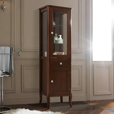 Kerasan Retro Колонна, ручки: керамика, напольная, Цвет: noce (орех)