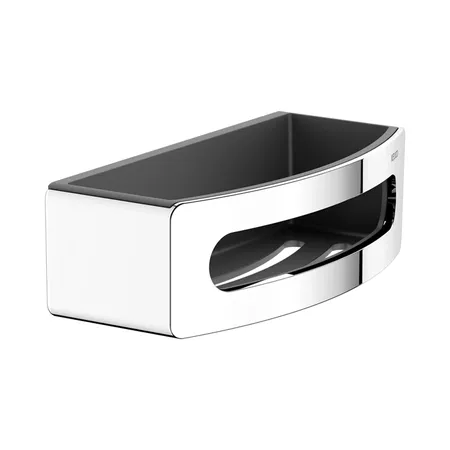 Keuco Elegance Полочка для душа, подвесная, цвет: anthracite/хром