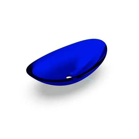 Knief Charm Shape Раковина накладная, без отв, из полимерного материала, цвет: Marine blue # XXX