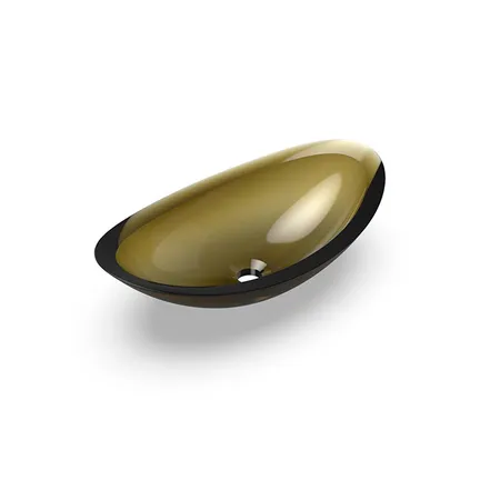 Knief Charm Shape Раковина накладная, без отв, из полимерного материала, цвет: Pyrit # 030
