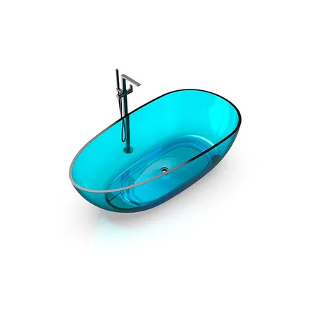 Knief EGG Shape Ванна отдельностоящая, из полимерного материала, цвет: Aquamarin Blue # 100