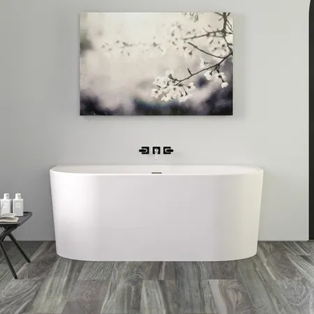 Knief Fresh Wall XS Ванна пристенная, с щелевым переливом, без слив-перелива, цвет: белый