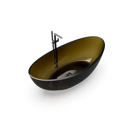 Knief Oval Shape Ванна отдельностоящая, из полимерного материала, цвет: Pyrit # 030