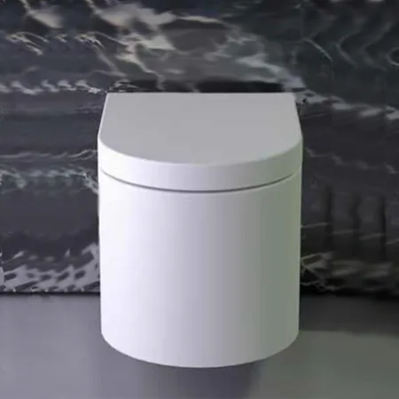 KNIEF Prime Унитаз подвесной, с крышкой микролифт, цвет: белый матовый (упаковка: 2 коробки)